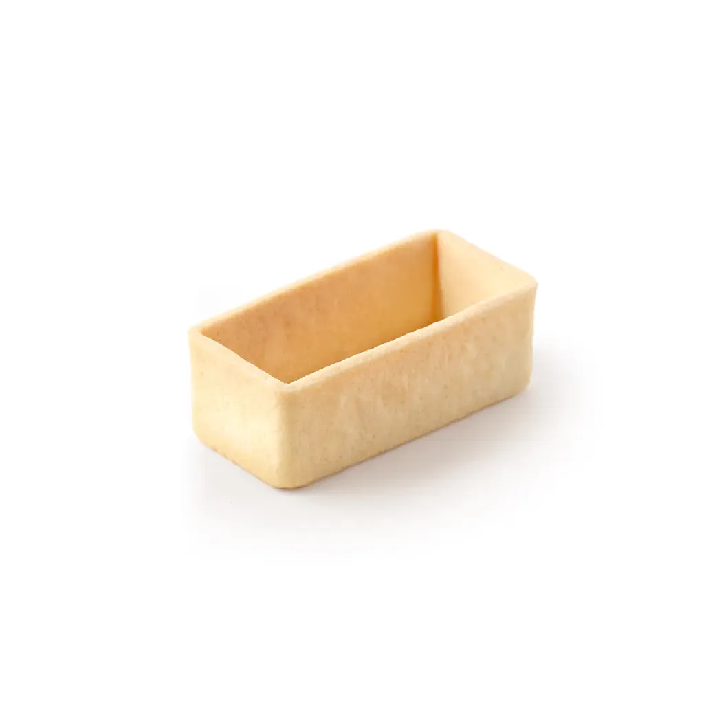 [DIS410] Mini Tartaleta Rectangular, Neutra 55 mm