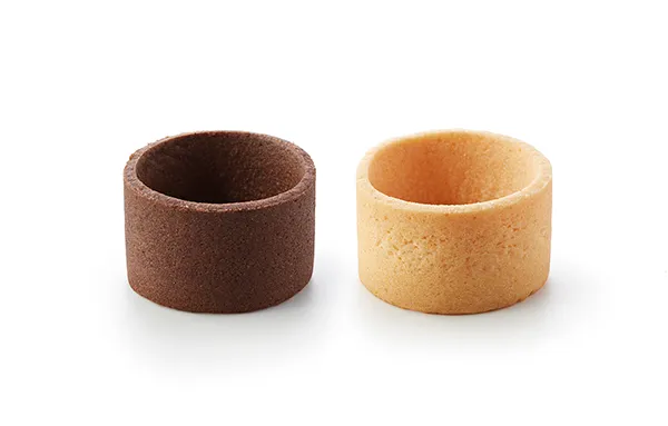 [DIS403] Mini Tartaleta Recta, Surtido (Dulce y Cacao) 38 mm